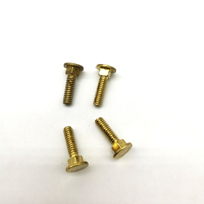 5/32X16.5mm de Schroeven Vierkante Schouder ISO9001 van de Roestvrij staal Vlakke Hoofdmachine
