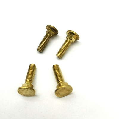 5/32X16.5mm de Schroeven Vierkante Schouder ISO9001 van de Roestvrij staal Vlakke Hoofdmachine