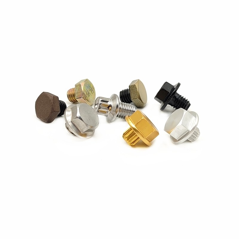 Custom 8.8 Level Extern Hexagonale Decoratieve Nagel Roestvrij staal Flat Head Extern Hexagonal Head