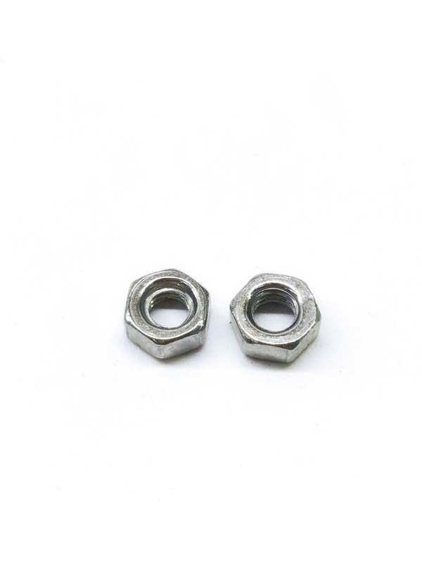 Hex Nut Zink Nickel Alloy Vastkoppelingen van roestvrij staal Originele kleur
