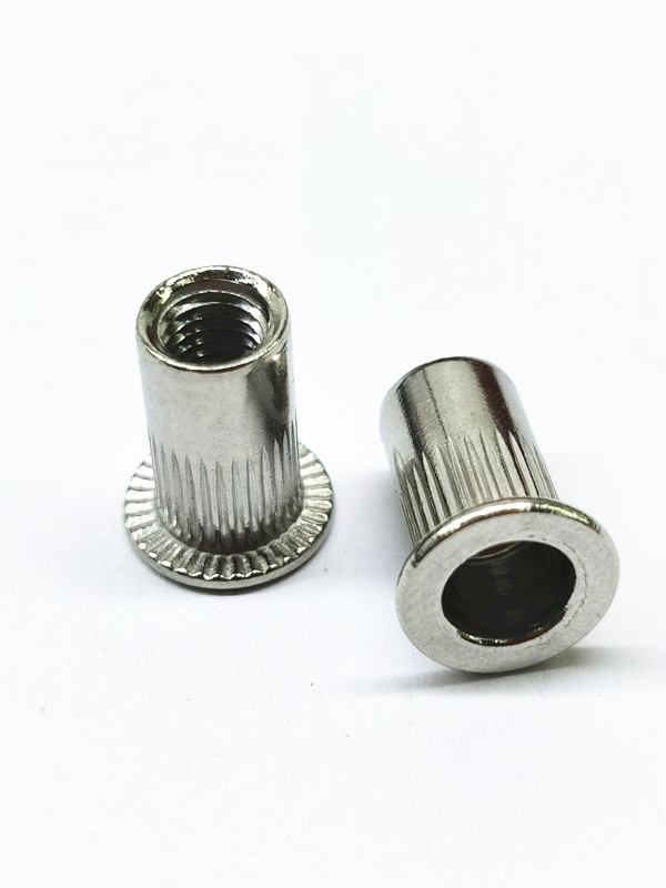 Tandpatroon Blind Hole Nut Zink Nickel Alloy In Aerospace Automobile Decoration