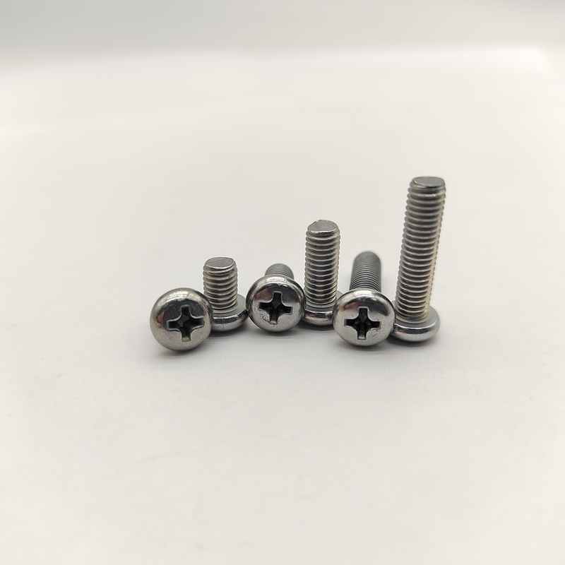 304 Roestvrijstalen Phillips Pan Head Machineschroeven A2-70 DIN 7985