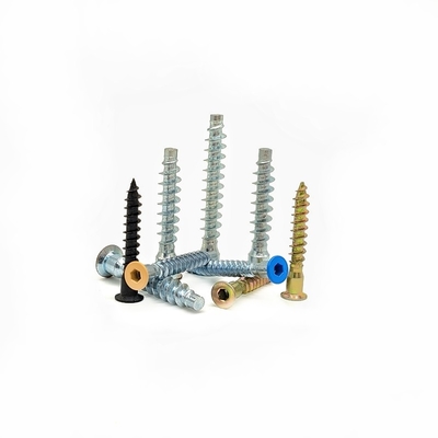 Hexagonale dwarsdraad recht-trimming hout tand schroef kleur verf Countersunk hoofd