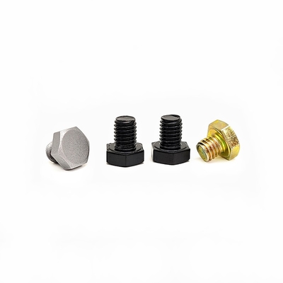 Geverfd Zink CD Patroon Schroef Wiel Hub Roestvrij staal Hexagonale Decoratieve Nagelschroef