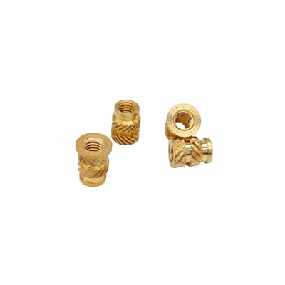 Fabriek Groothandel Dubbel Twill Koperen Noot Messing Noot Cap Door-Gat Knurled Noot