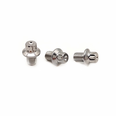 Hoogwaardige M4-wielschroeven voor autowielen wielen decoratieve nagels chroom decoratieve schroeven