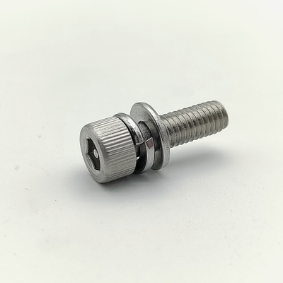 Niet-standaard A4-80 Triple Security Cap schroeven voor openbare infrastructuur Zwarte oxide afwerking Hex Socket Guanbiao Hardware