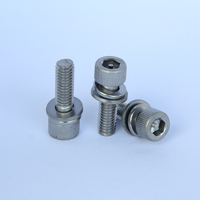 De Veiligheidsschroeven M6x20 ISO9001 Erkend Pin In Hex Screw van het hexuitdraai Hoofdroestvrije staal
