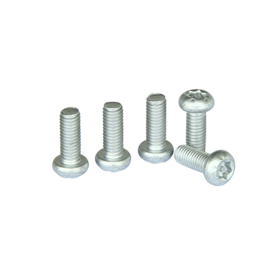 Schroef van de de Veiligheidsmachine van knoop de Hoofdtorx, de Veiligheidsschroeven M4X16mm van het Boutroestvrije staal