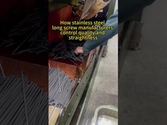 Guanbiao Schroeven is gespecialiseerd in de productie van lange schroeven en op maat gemaakte schroeven voor meer