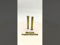 Blinde gaten druk rieten moer kolom